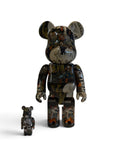 BE@RBRICK × Utagawa Kuniyoshi “The Haunted Old Palace at Soma” 100% & 400% Set|647