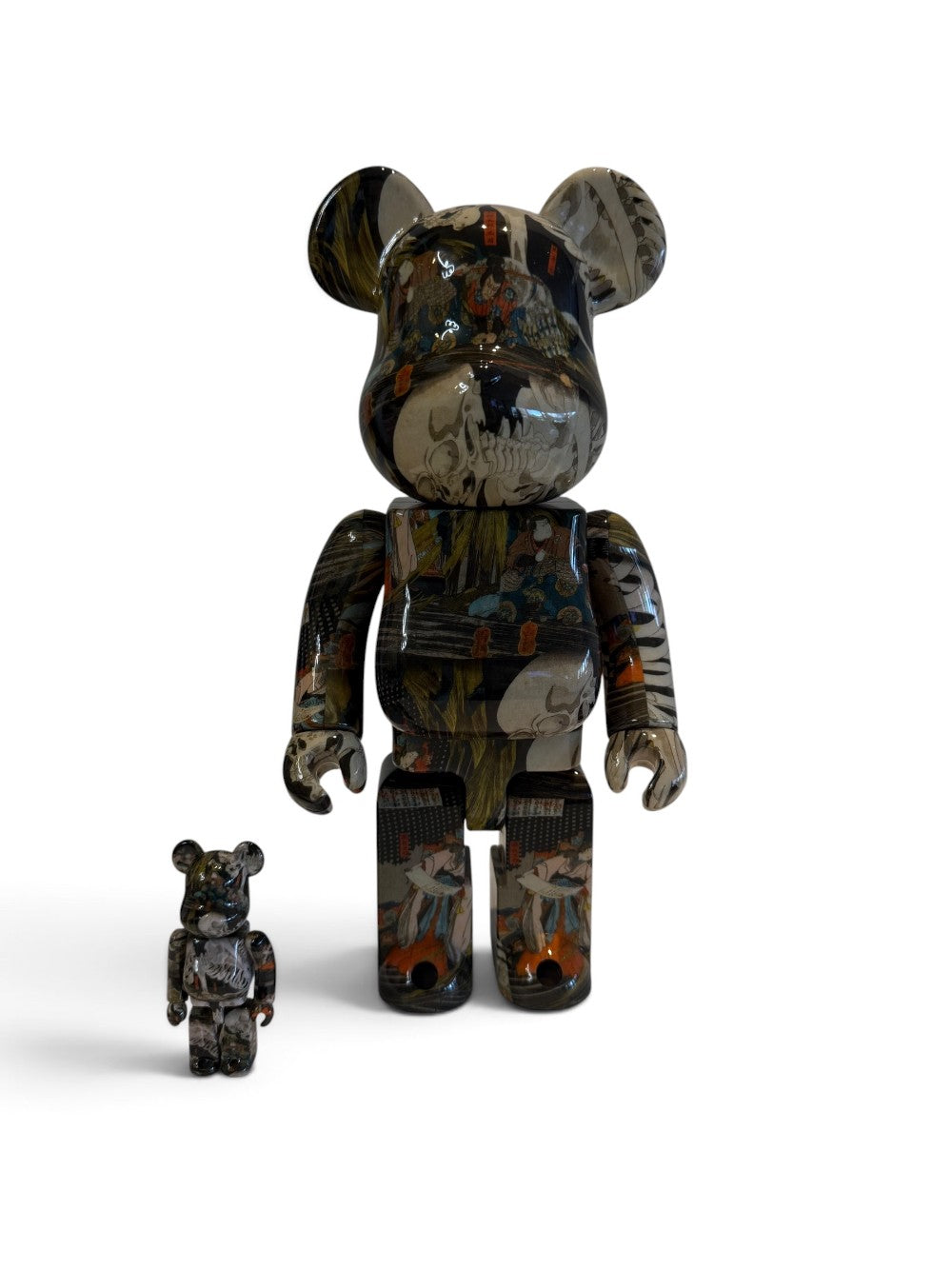 BE@RBRICK × Utagawa Kuniyoshi “The Haunted Old Palace at Soma” 100% & 400% Set|647