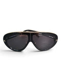 Tom Ford Troy TF836 01A Aviator Shield Sunglasses Size 61-10-140 – Shiny Black|834