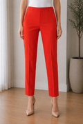 Banana Republic Avery Italian Wool Red Ankle Pants – Size 6 – NWT|599