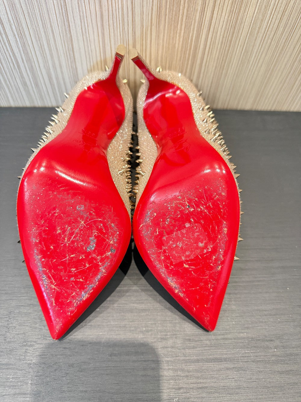 Christian Louboutin Pigalle Spikes 100 Pumps|10