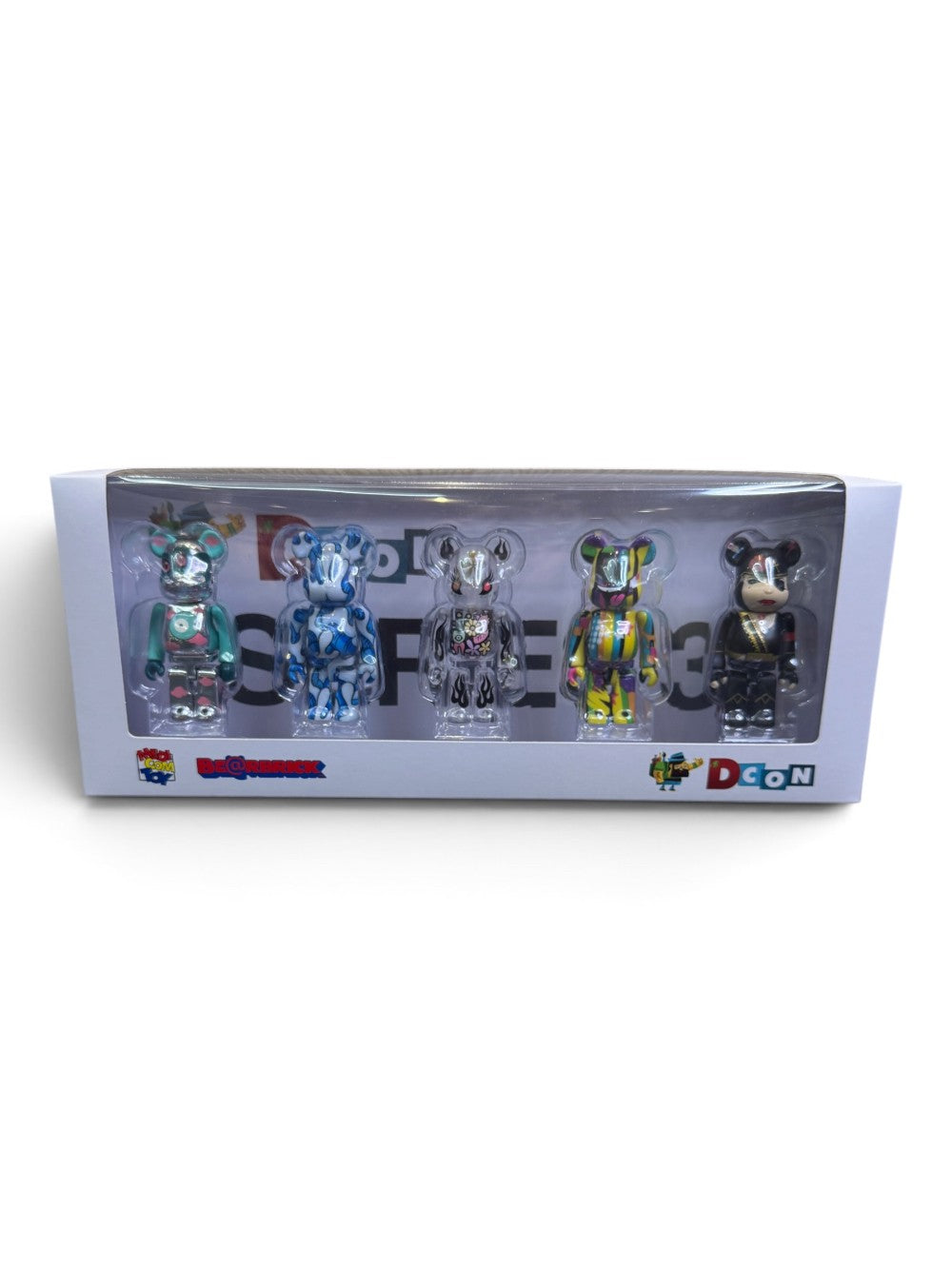 BE@RBRICK × DesignerCon Artist Series 3 100% – 5-Piece Set|710