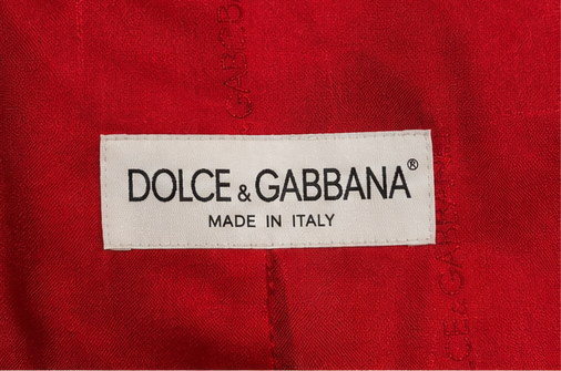 Vintage Dolce & Gabbana Pinstripe Wool Pantsuit – Jacket & Trousers|520