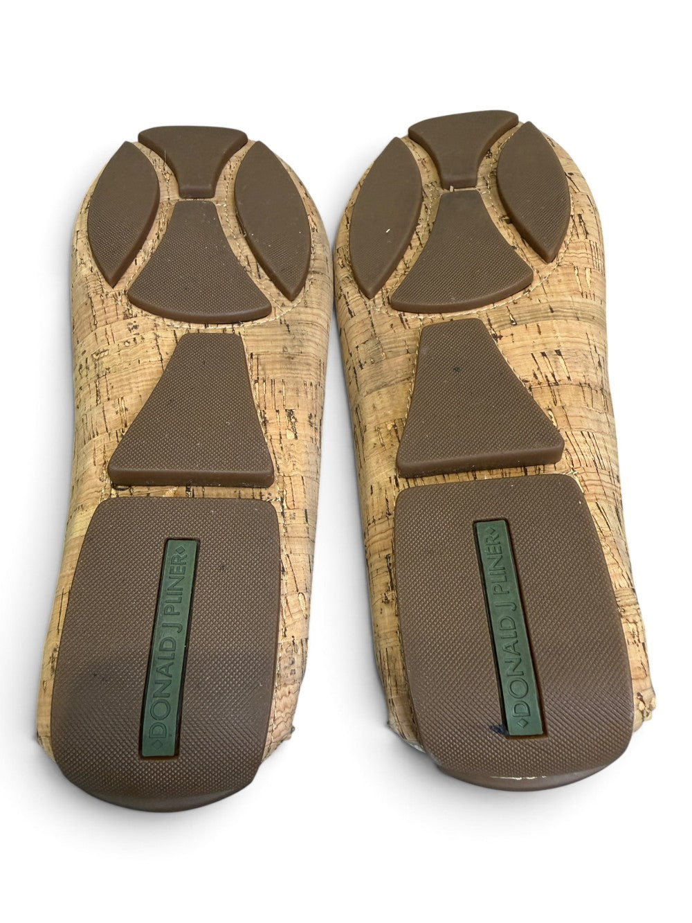 Donald J Pliner Cork-Textured Horsebit Driving Loafers – Tan – Size 11M|791