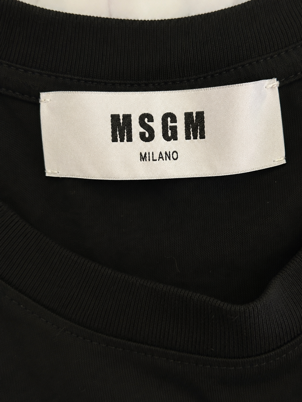 MSGM Floral Print Asymmetric T-Shirt Dress Black Multicolor Size S|540