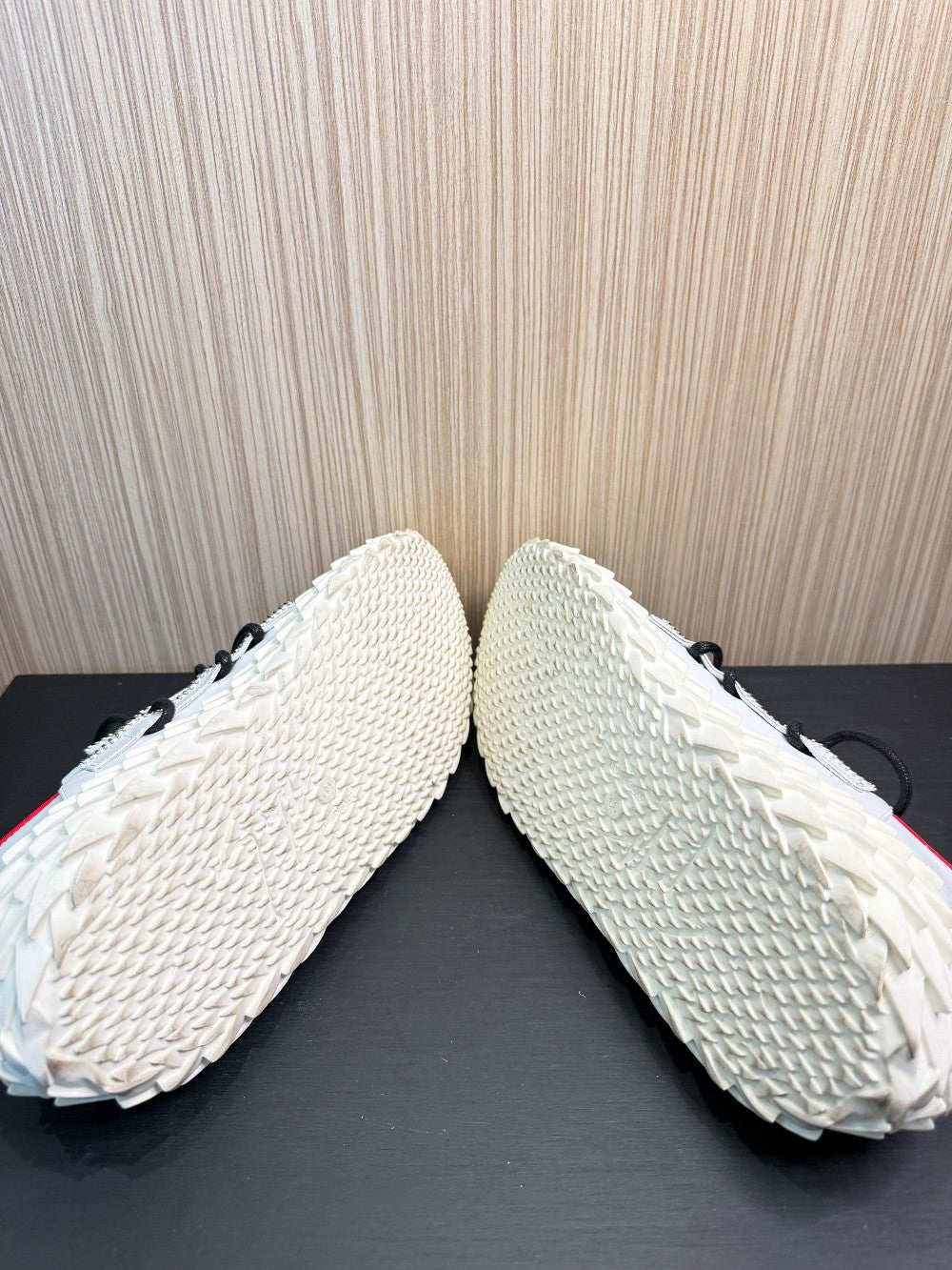 Giuseppe Zanotti Urchin 10 SC "Ulan Bianco" White Leather Sneakers Size EU 39|298