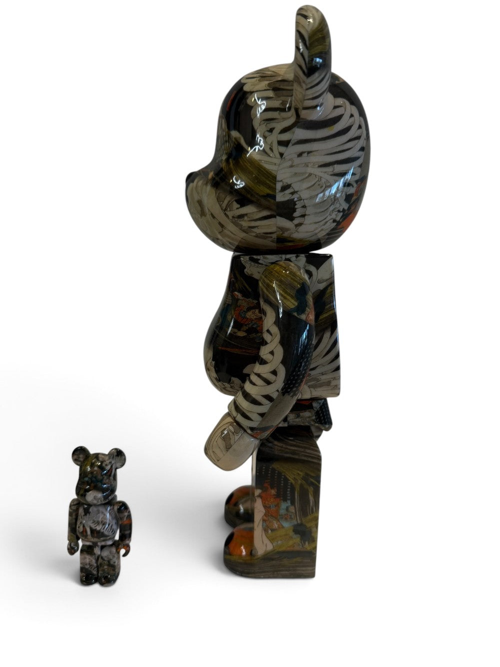 BE@RBRICK × Utagawa Kuniyoshi “The Haunted Old Palace at Soma” 100% & 400% Set|648