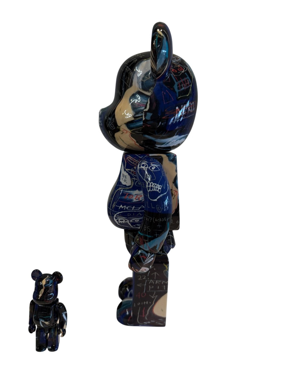 BE@RBRICK Jean-Michel Basquiat #10 100% & 400% Set|640