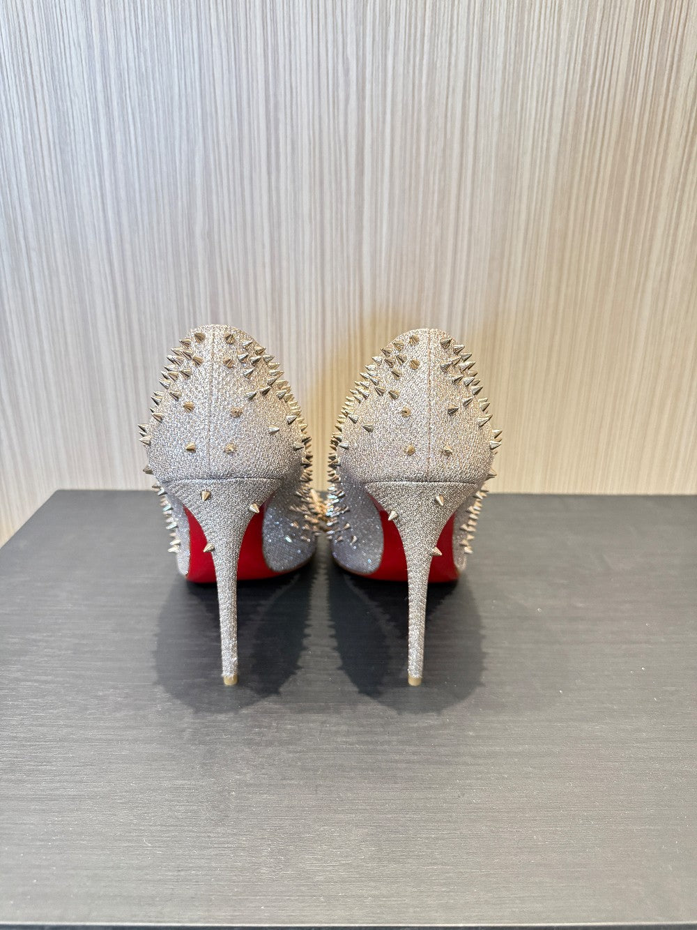 Christian Louboutin Pigalle Spikes 100 Pumps|9