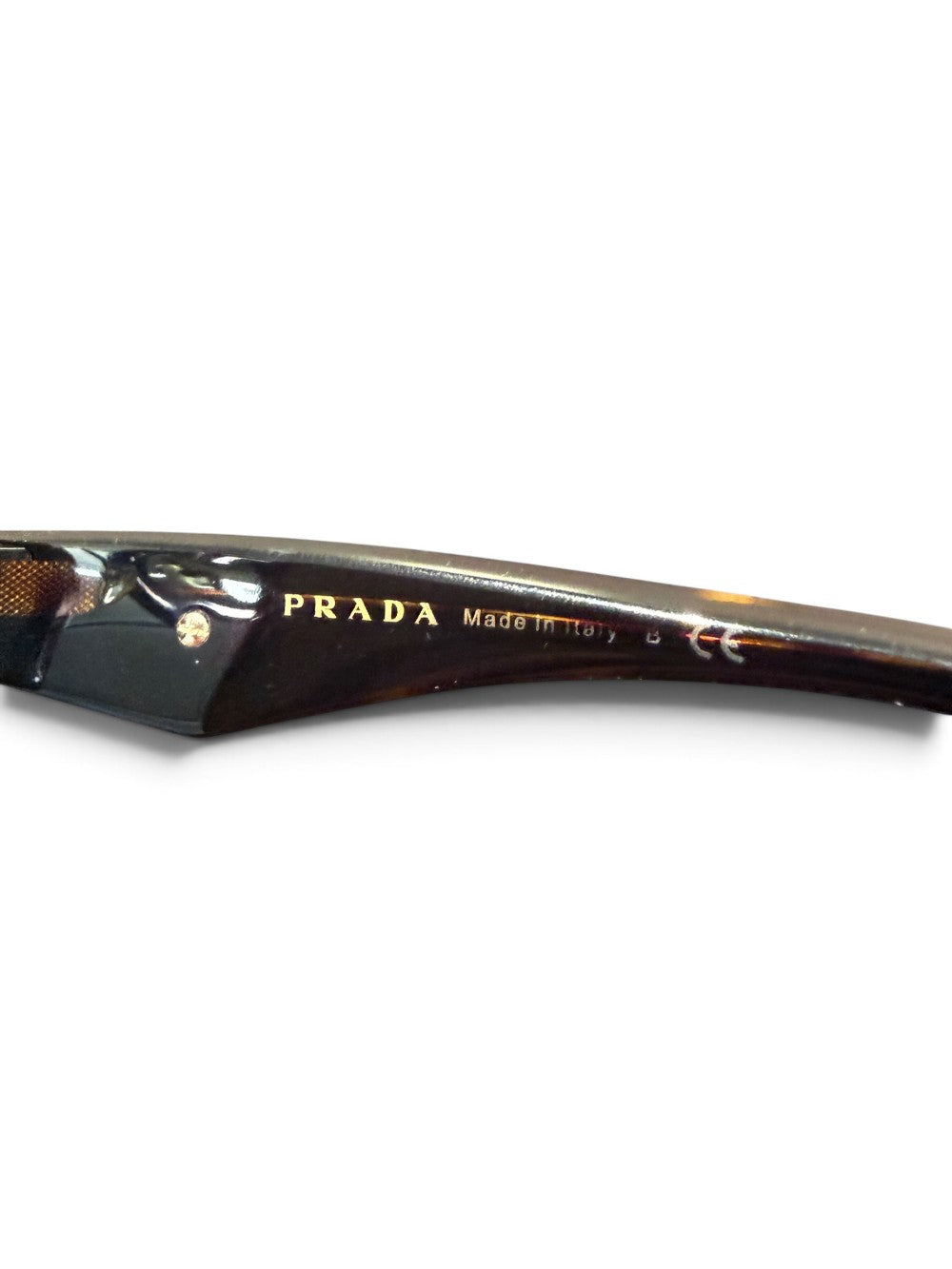 Prada SPR 15S Round Double Bridge Sunglasses Size 53-25-140 – Black|818