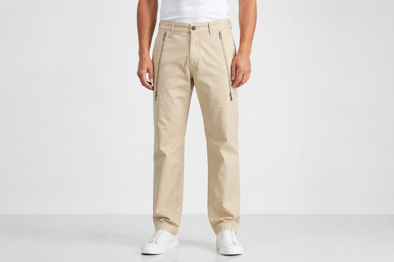 Emporio Armani Men's Beige Cotton Pants Size 30|596