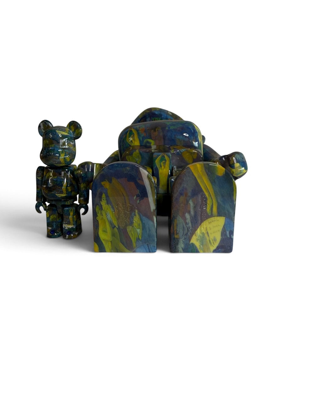 BE@RBRICK Paul Gauguin “Where Do We Come From?” 100% & 400% Set|678