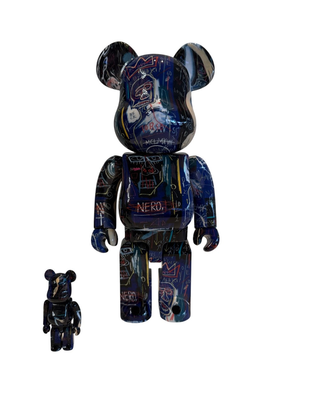 BE@RBRICK Jean-Michel Basquiat #10 100% & 400% Set|639