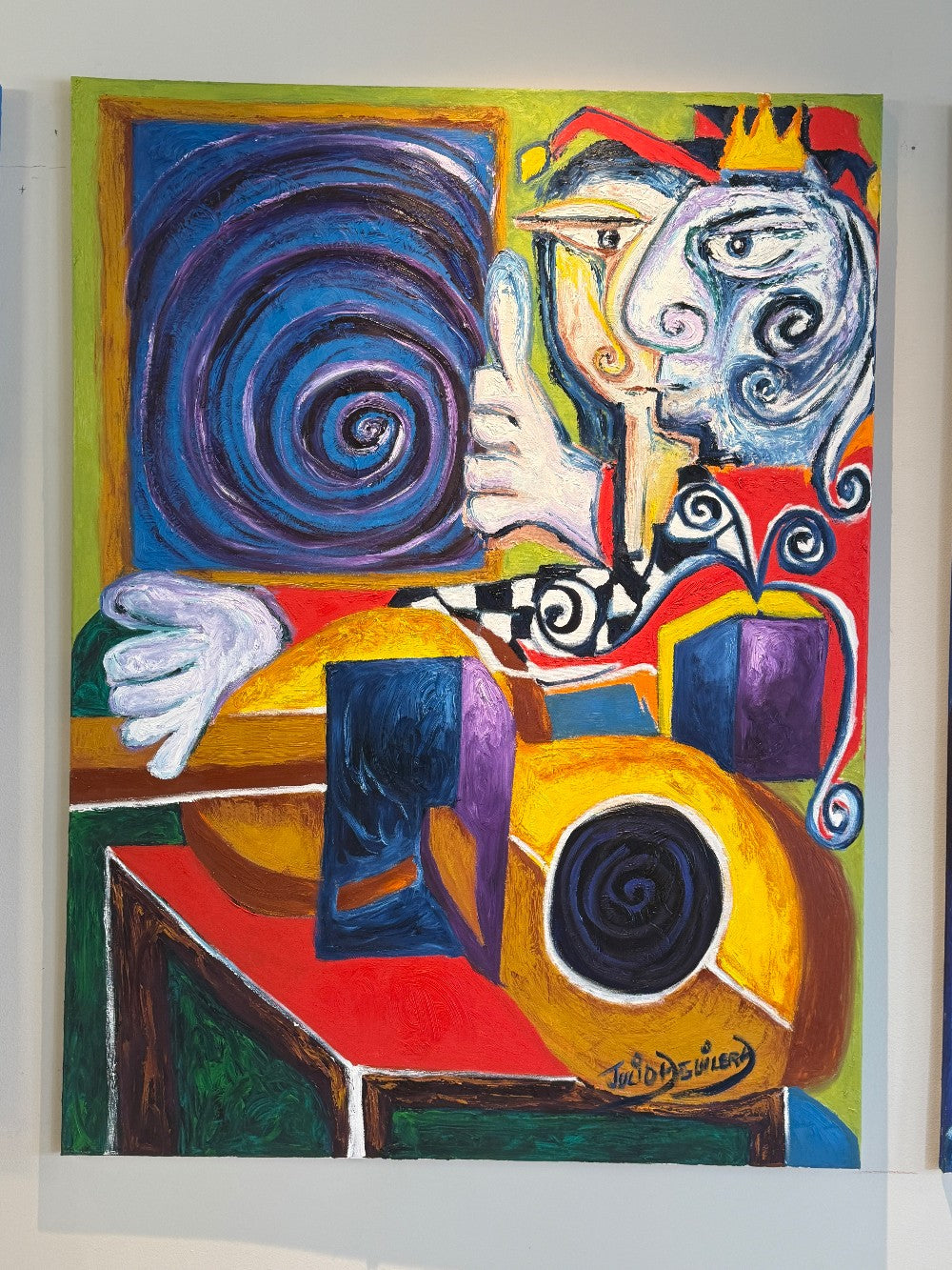 Julio Aguilera - Illusions II - Oil Painting, 2026|1040