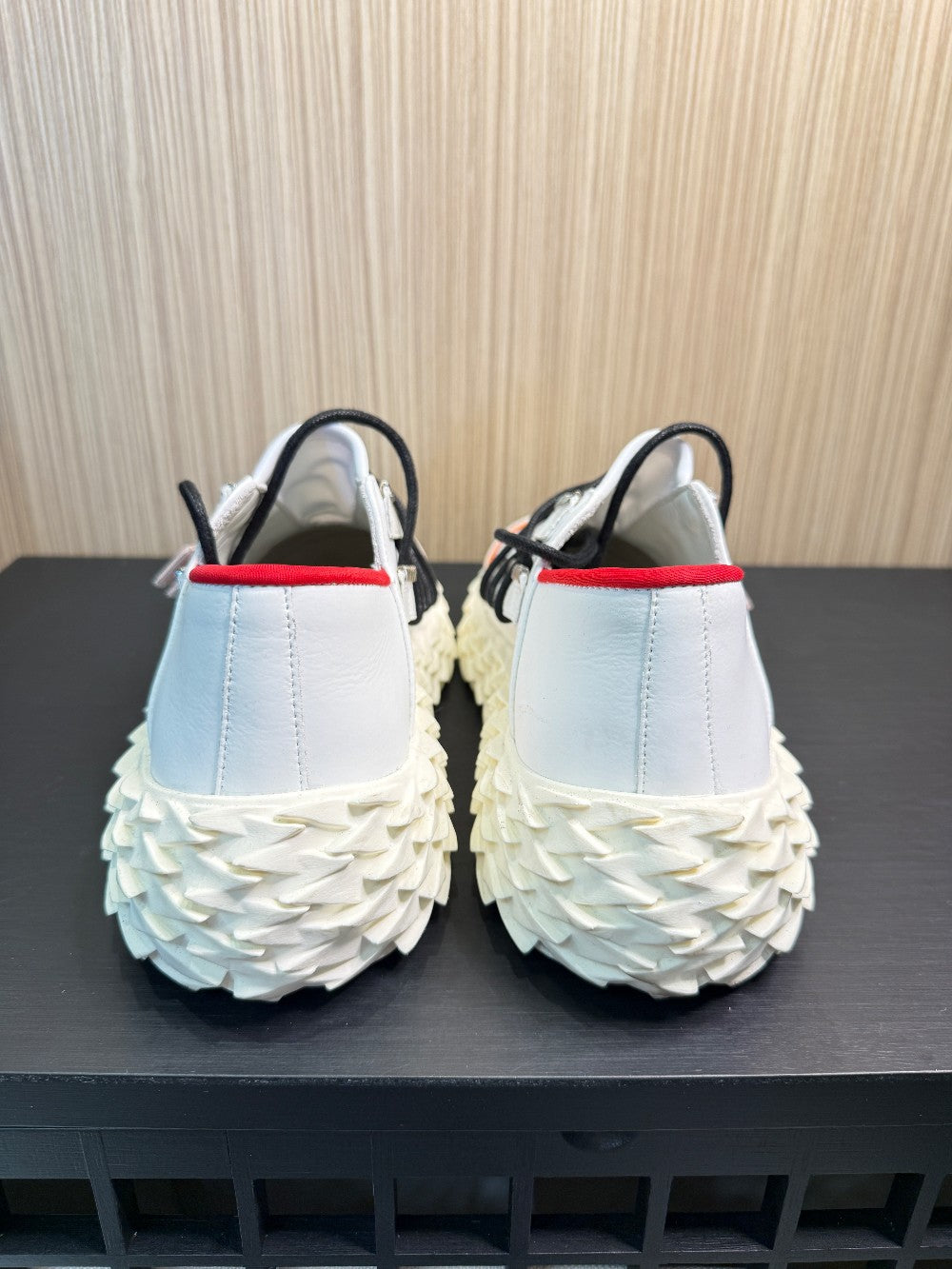Giuseppe Zanotti Urchin 10 SC "Ulan Bianco" White Leather Sneakers Size EU 39|293