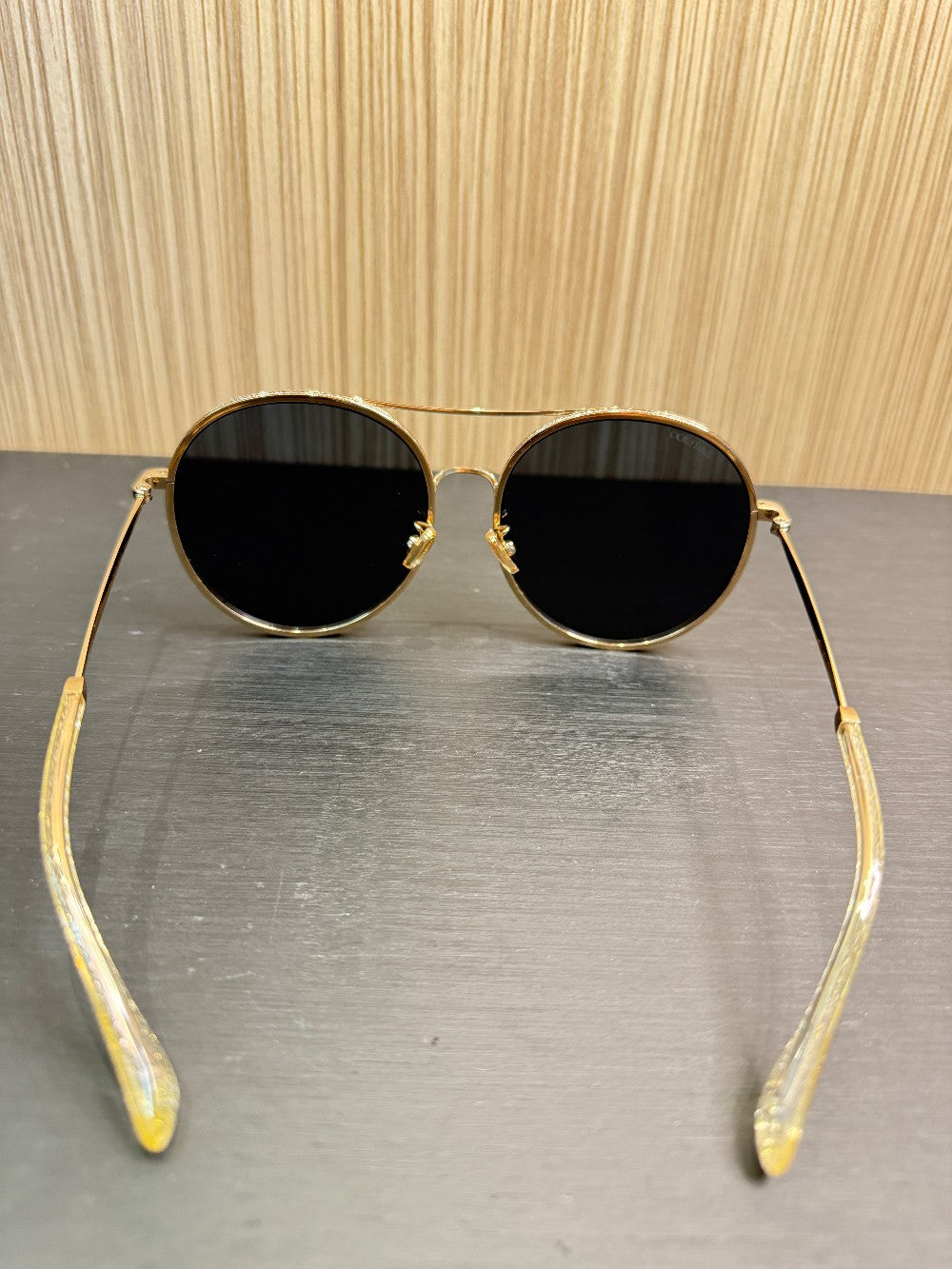 Jimmy Choo LENI/F/S Aviator Sunglasses Gold J5GJO 60-17-145|338