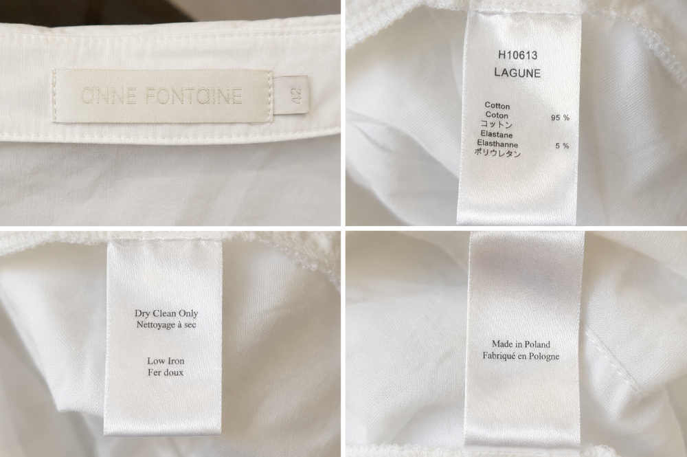 Anne Fontaine Lagune White Ruffle Blouse – Size 42|567