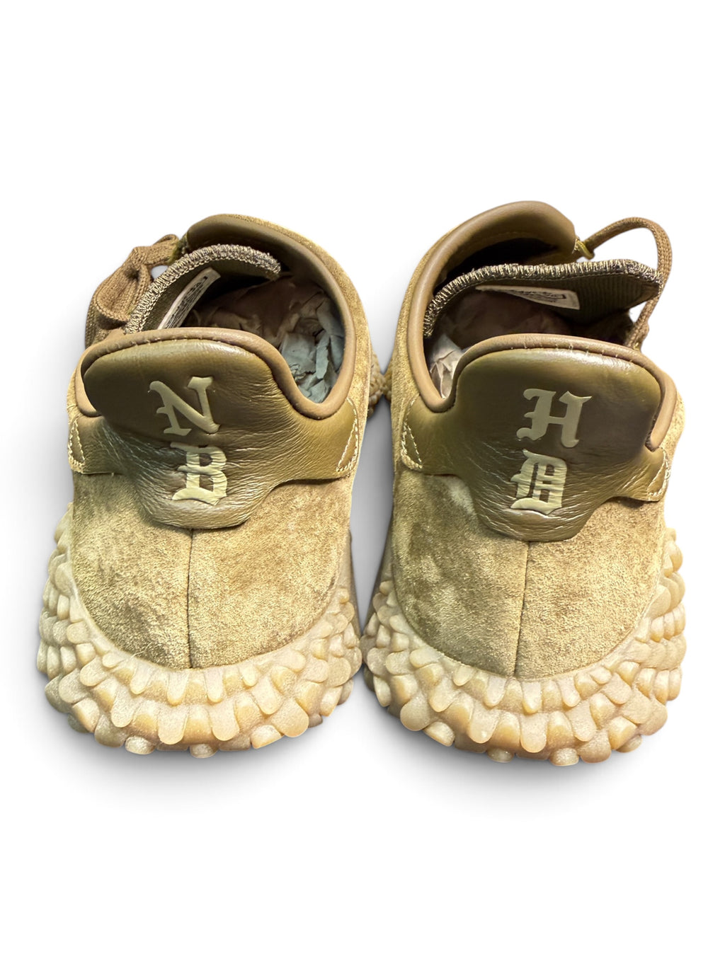 adidas Originals x Neighborhood Kamanda Olive Suede Sneakers Size 42⅔ (US 9.5)