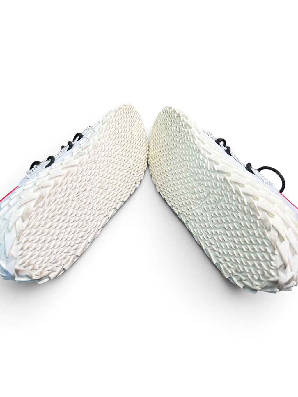 Giuseppe Zanotti Urchin 10 SC "Ulan Bianco" White Leather Sneakers Size EU 39