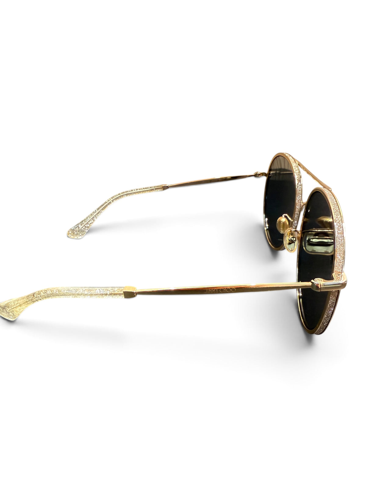 Jimmy Choo LENI/F/S Aviator Sunglasses Gold J5GJO 60-17-145