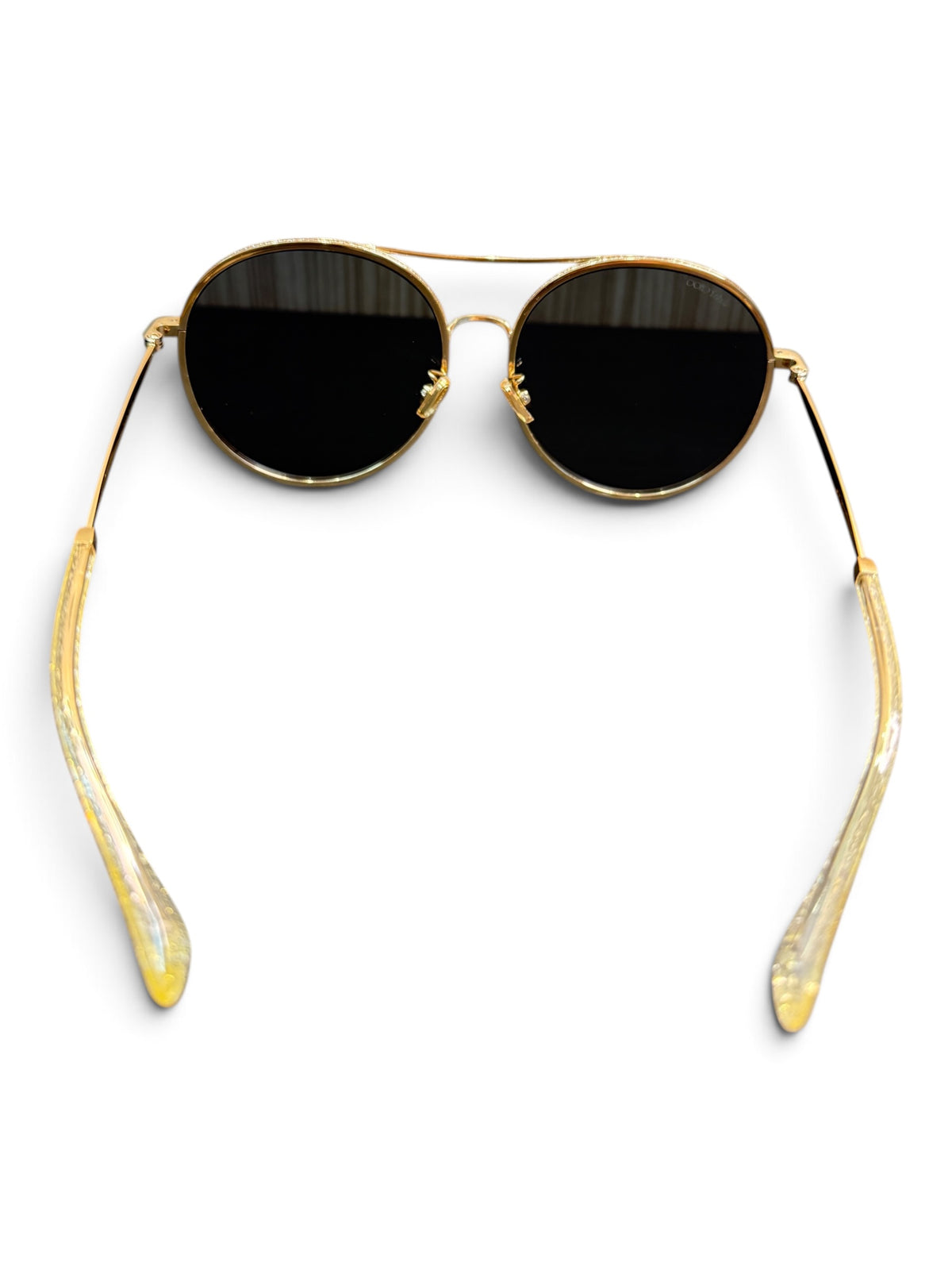 Jimmy Choo LENI/F/S Aviator Sunglasses Gold J5GJO 60-17-145