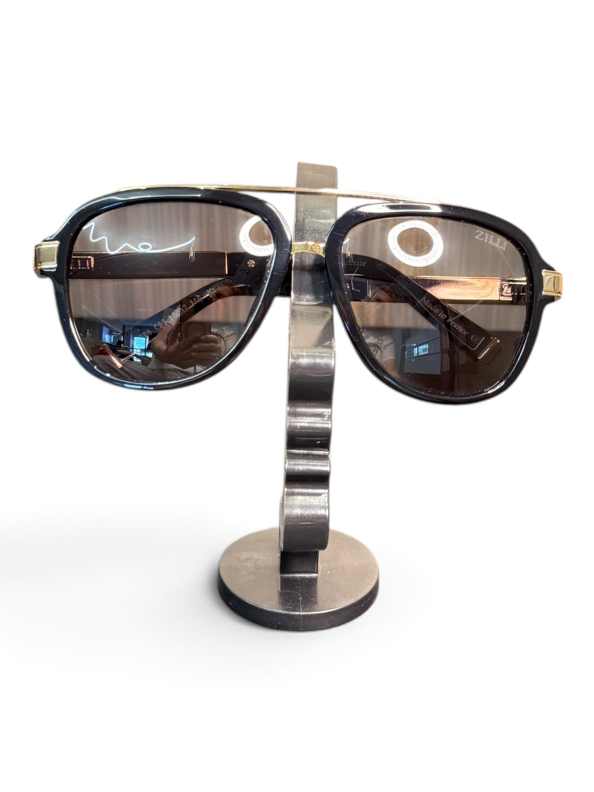 ZILLI ZI 65006 C03 Handmade Acetate Sunglasses 58-17-140 Full Set