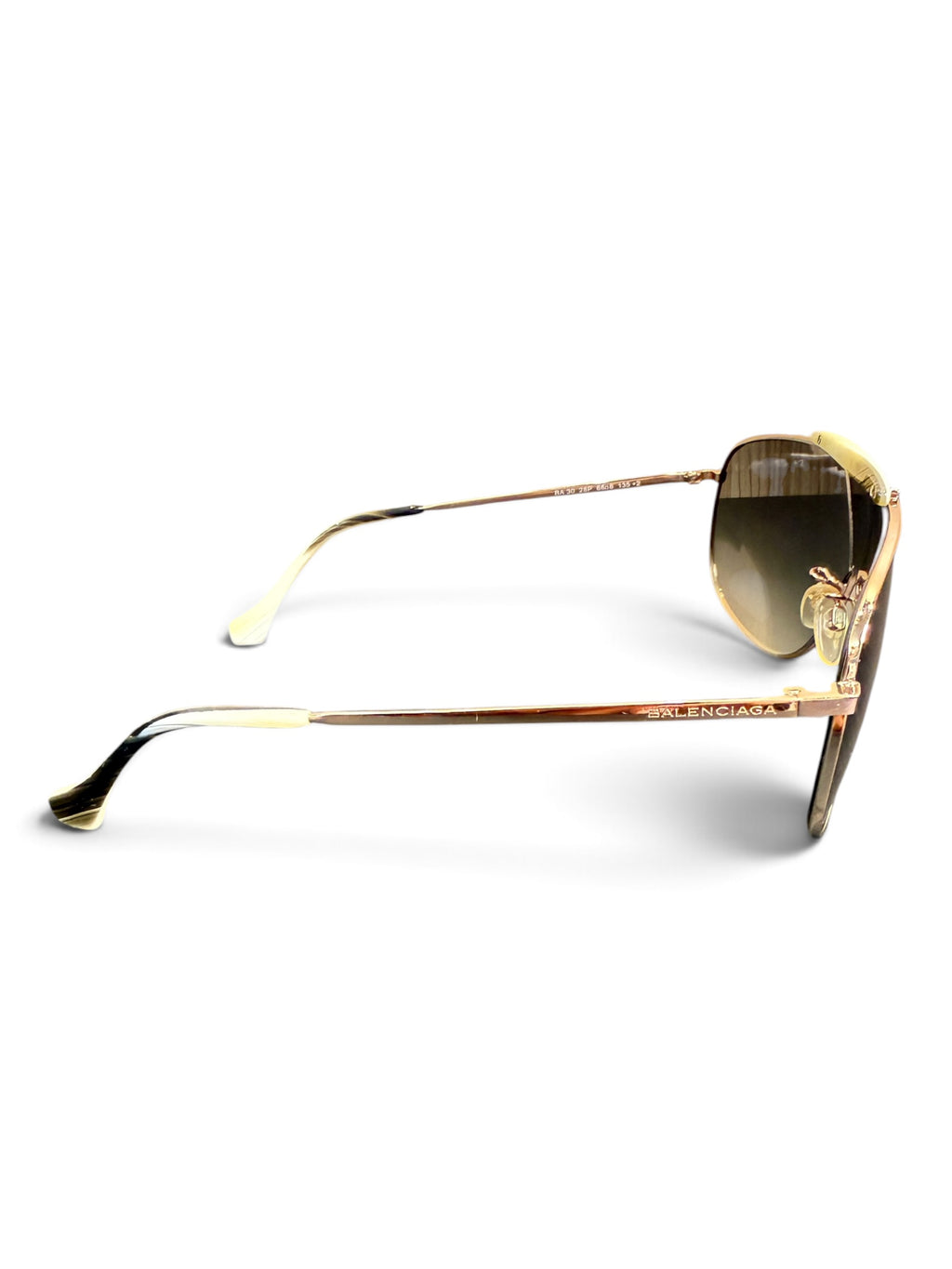 Product Name  Balenciaga BA30 Aviator Sunglasses Rose Gold BA30 28P 66-08-135