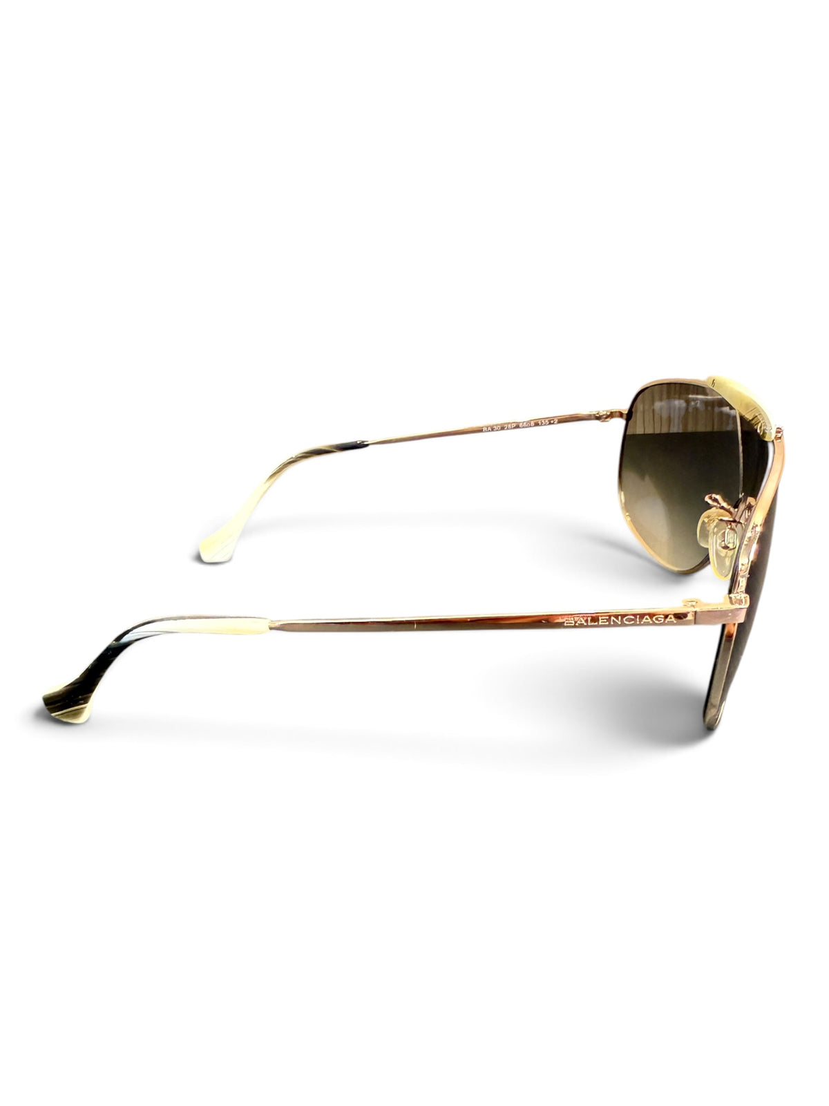 Product Name  Balenciaga BA30 Aviator Sunglasses Rose Gold BA30 28P 66-08-135