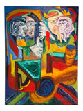 Julio Aguilera “Reflections” III – Oil on Canvas, 36 × 48 in, 2026