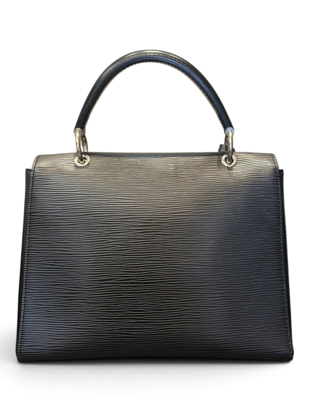 Louis Vuitton Grenelle PM Black Epi Leather Top Handle Bag