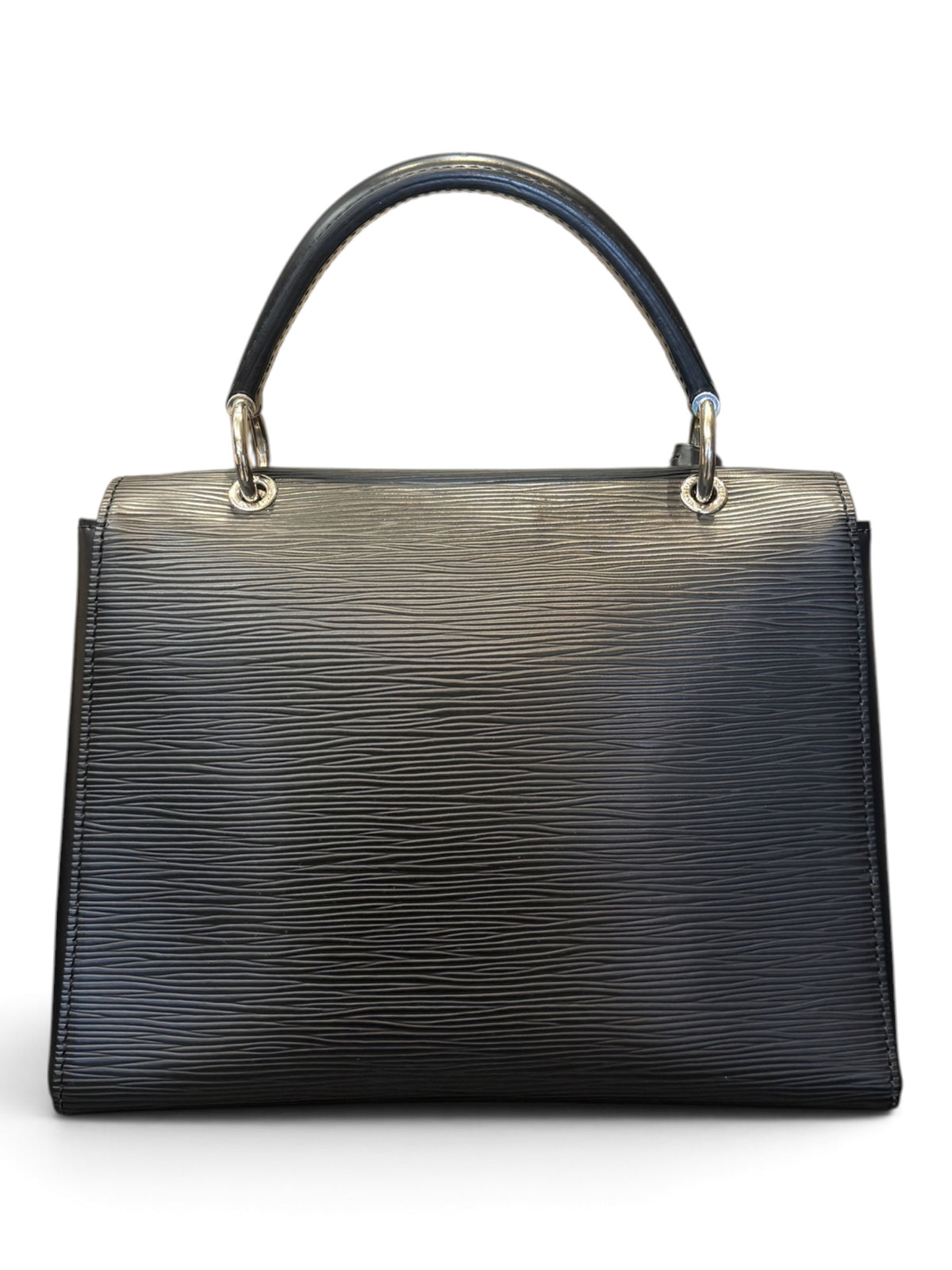 Louis Vuitton Grenelle PM Black Epi Leather Top Handle Bag