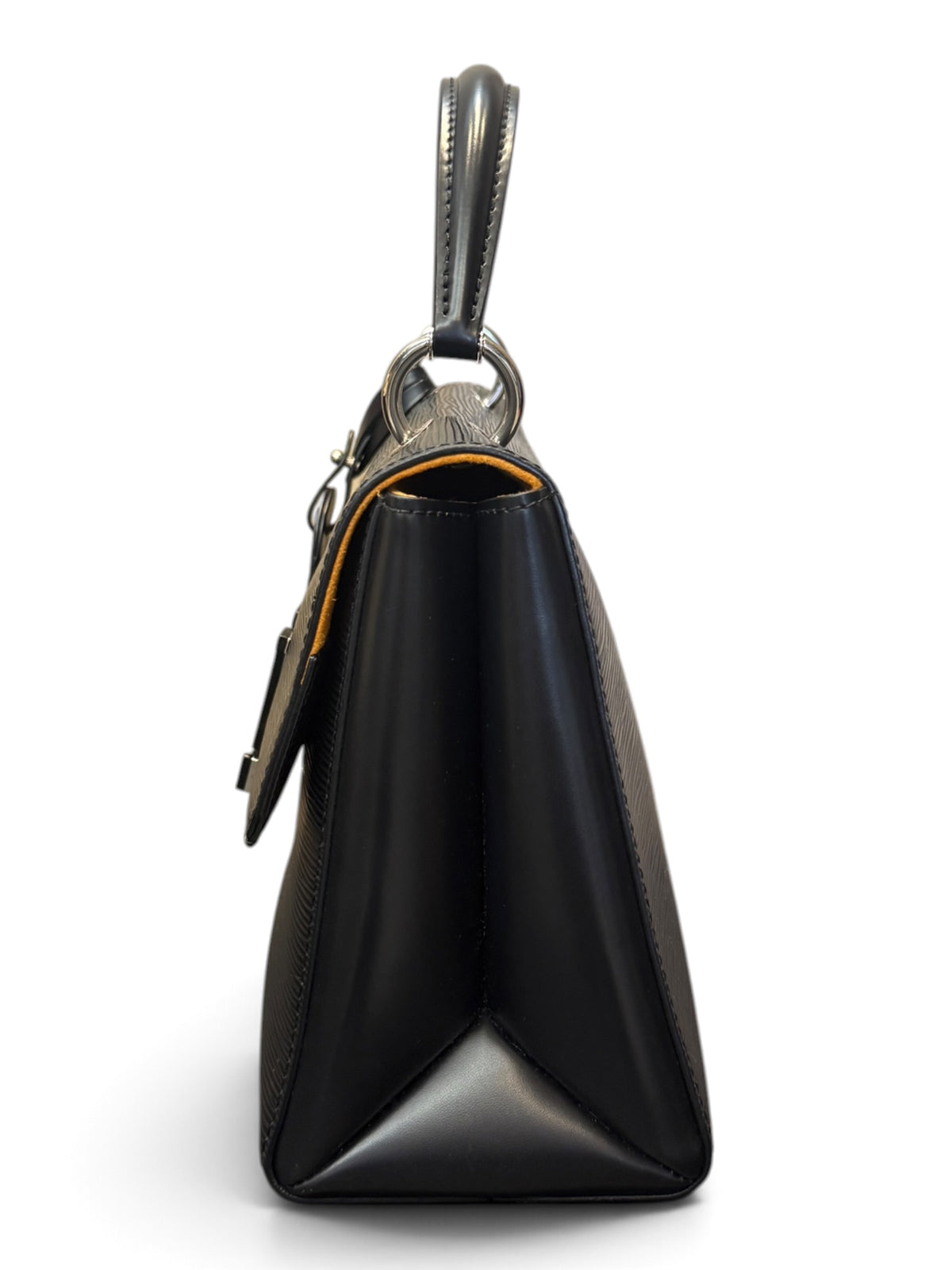 Louis Vuitton Grenelle PM Black Epi Leather Top Handle Bag