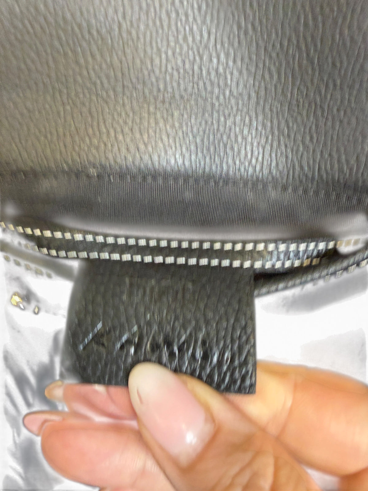 Dior x KAWS Men's Saddle Side Bag – Black Leather with Bee Appliqué