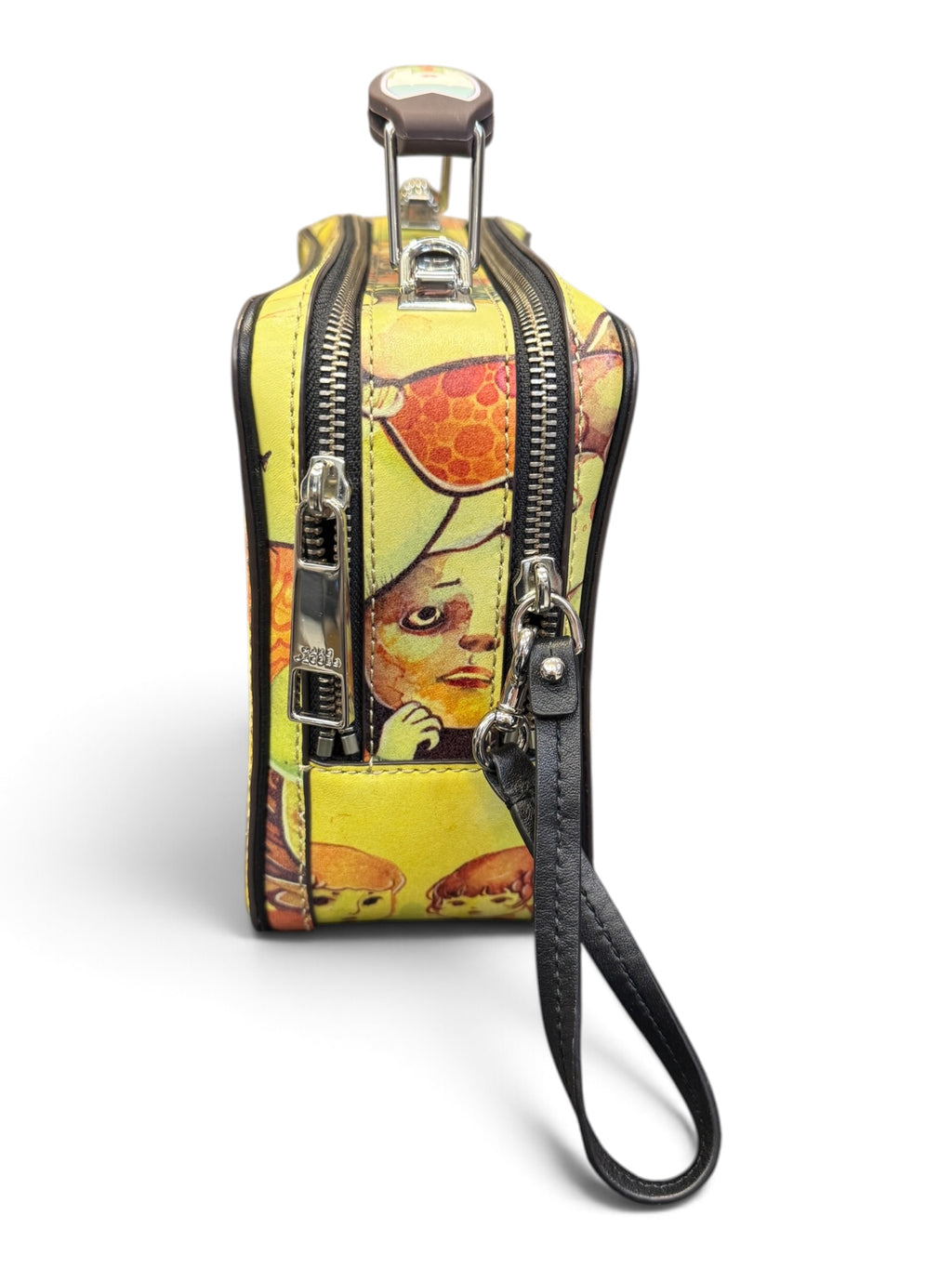 Marc Jacobs x Lauren Tsai The Box Bag – Yellow Multicolor Leather