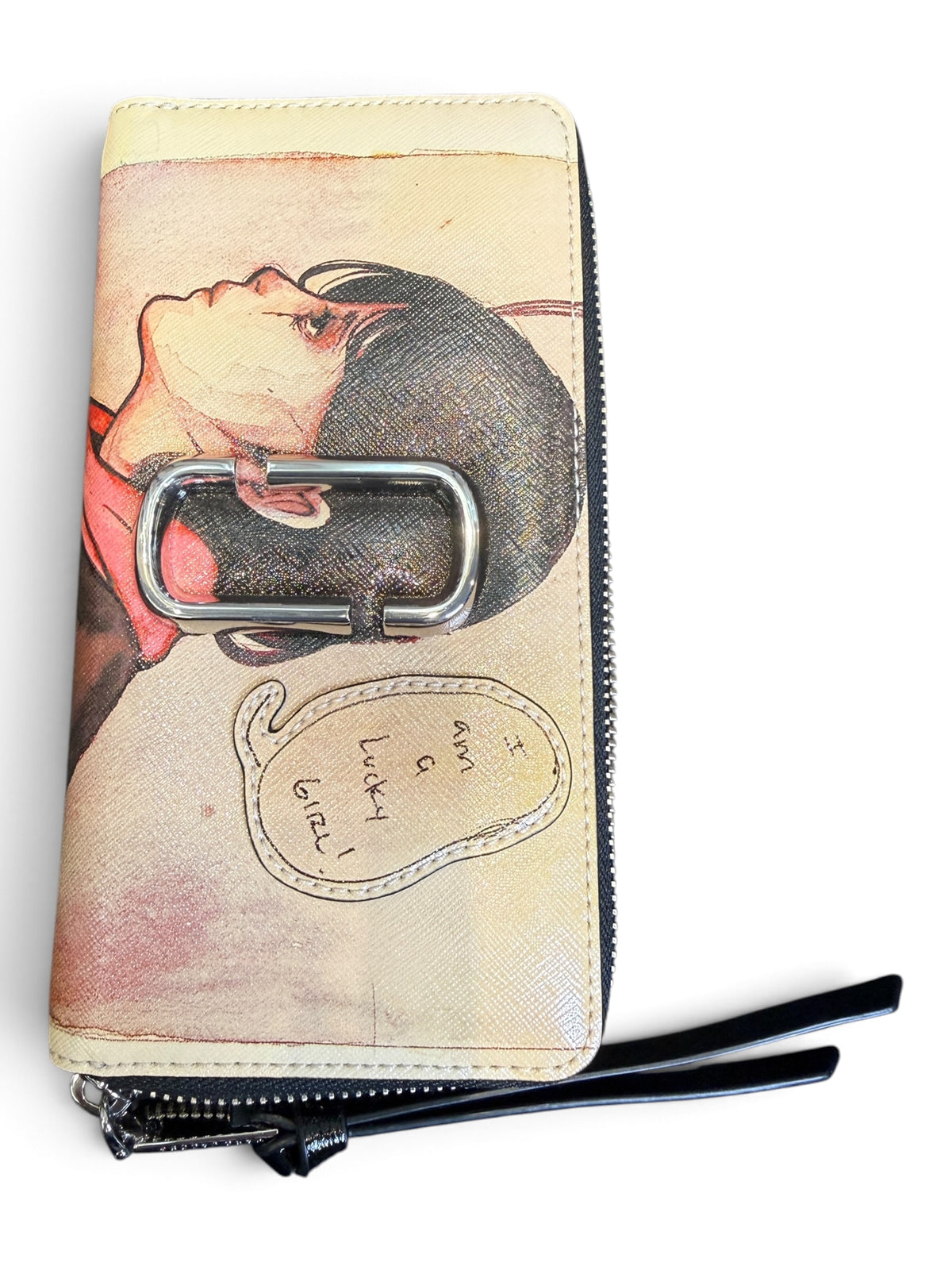 Marc Jacobs x Lauren Tsai “Lucky Girl” Zip-Around Wallet – Multicolor