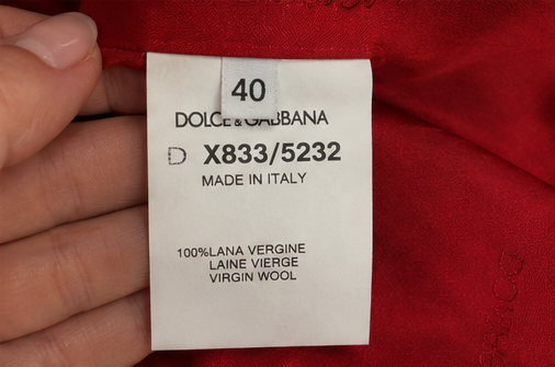 Vintage Dolce & Gabbana Pinstripe Wool Pantsuit – Jacket & Trousers|522