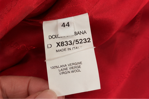 Vintage Dolce & Gabbana Pinstripe Wool Pantsuit – Jacket & Trousers|526