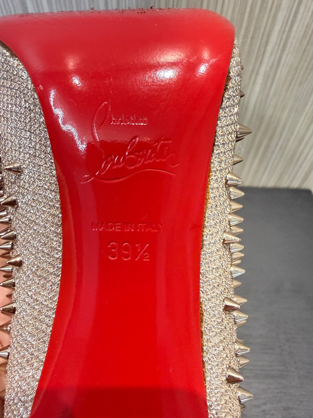 Christian Louboutin Pigalle Spikes 100 Pumps|16