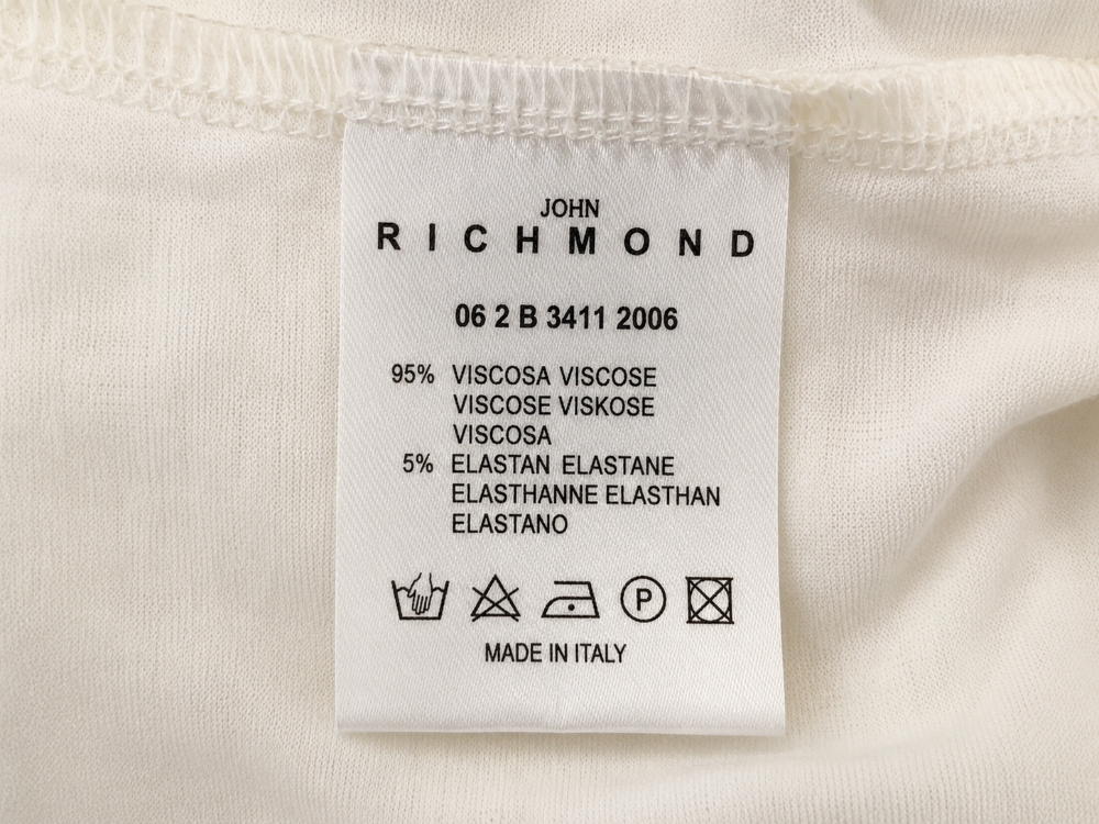 John Richmond Ivory Cashmere Blend Draped Top – Size 44|595