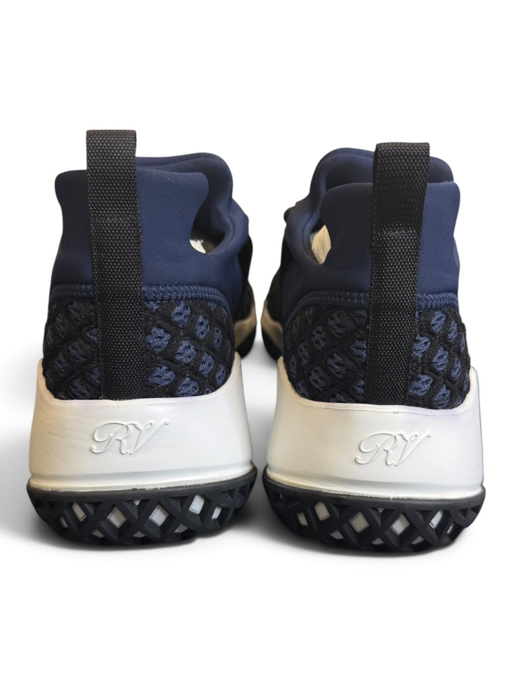 Roger Vivier Viv’ Run Strass Buckle Sneakers Navy – Brand New – US 10.5 (EU 40.5)|976