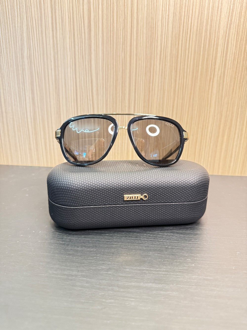 ZILLI ZI 65006 C03 Handmade Acetate Sunglasses 58-17-140 Full Set|352